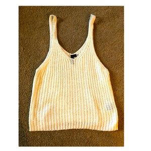 Knitted tank top